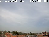 Der Himmel über Mannheim um 12:30 Uhr